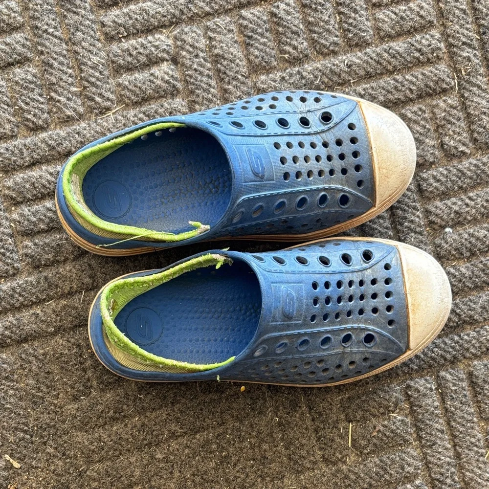 Skechers Kids Blue and Green Water Shoes